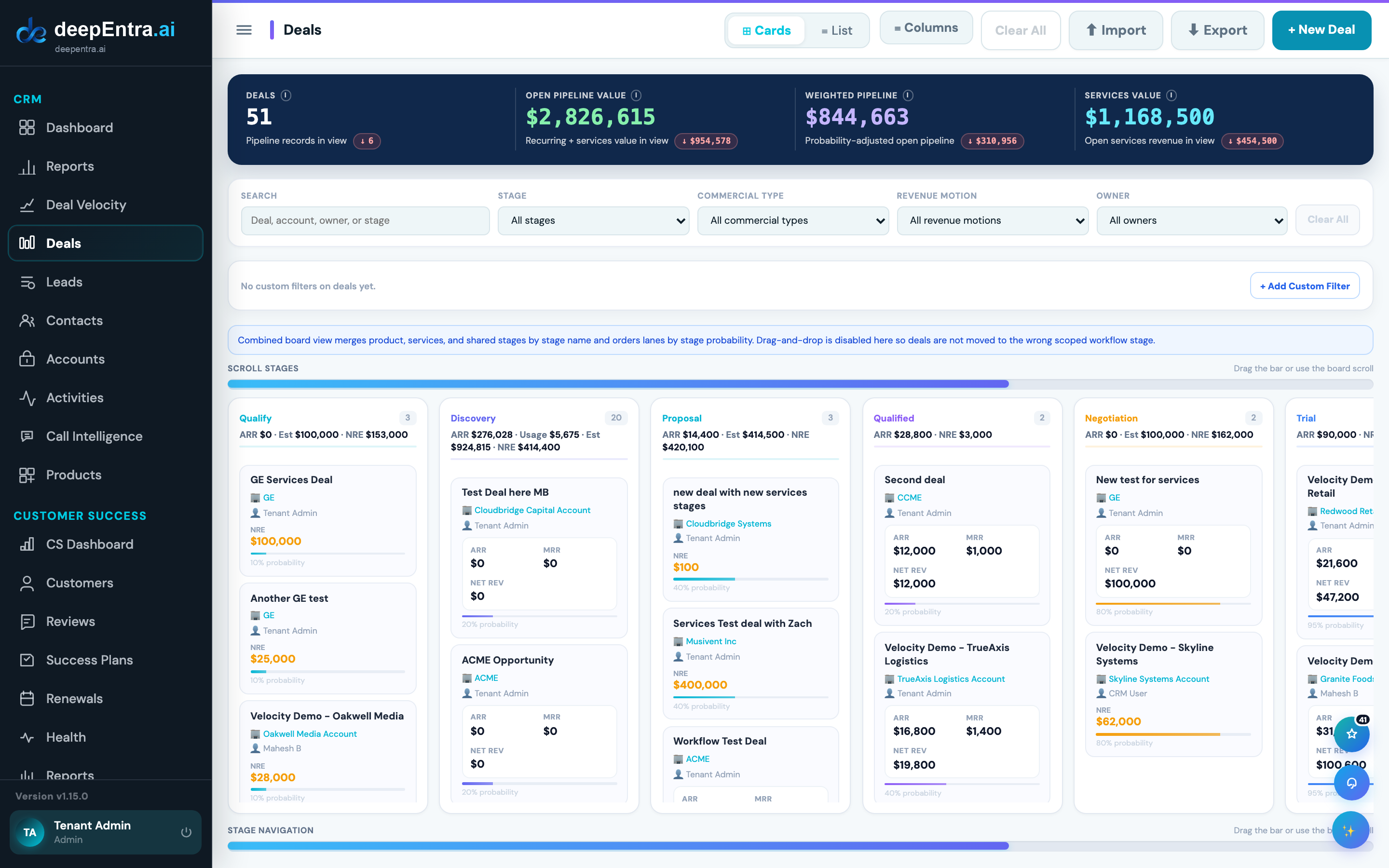 Business360 pipeline